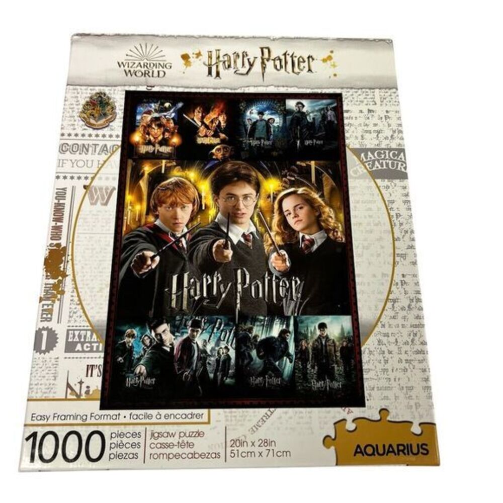 Harry Potter Wizarding World 1000 Piece Jigsaw Puzzle Aquarius